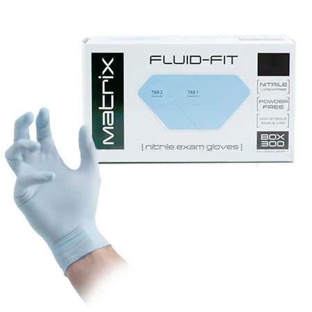 Fluid-Fit Nitrile Gloves Latex & Powder Free